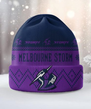 Melbourne Storm Dmbc0692 Knitted Hat
