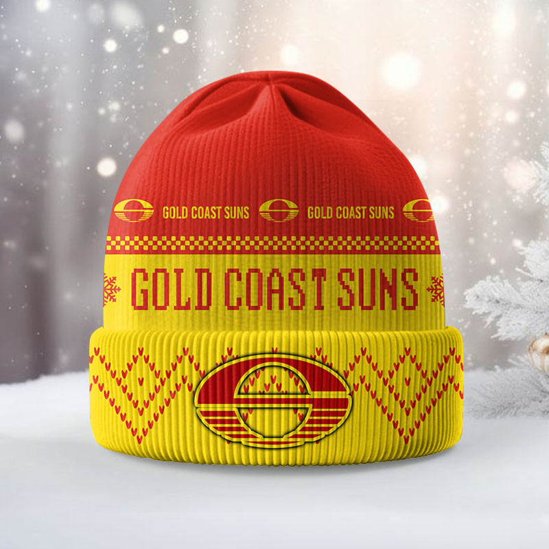 Gold Coast Suns Dmbc0674 Knitted Hat