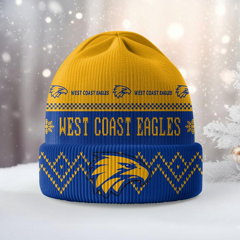West Coast Eagles Dmbc0683 Knitted Hat