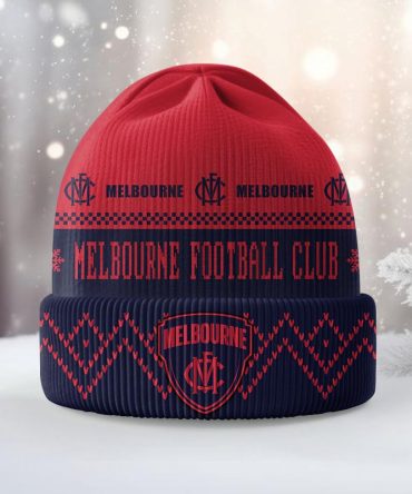 Melbourne Football Club Dmbc0677 Knitted Hat