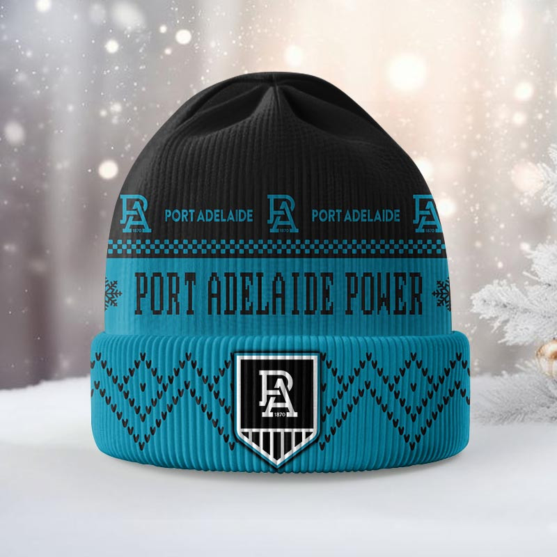 Port Adelaide Power Dmbc0679 Knitted Hat
