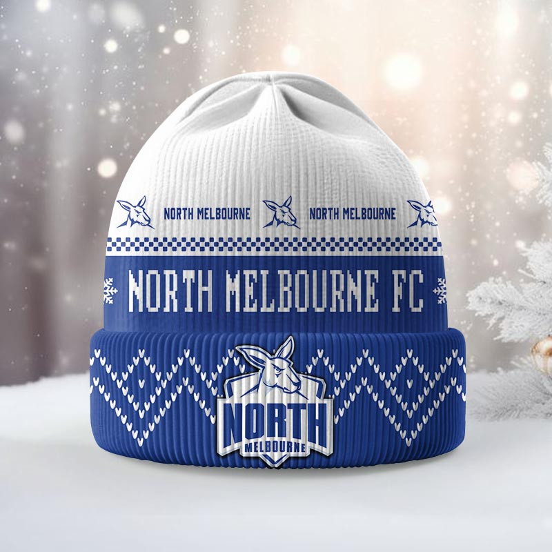 North Melbourne Fc Dmbc0678 Knitted Hat
