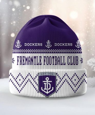 Fremantle Football Club Dmbc0672 Knitted Hat
