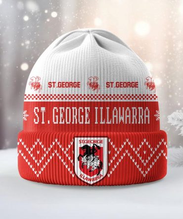 St George Illawarra Dragons Dmbc0699 Knitted Hat
