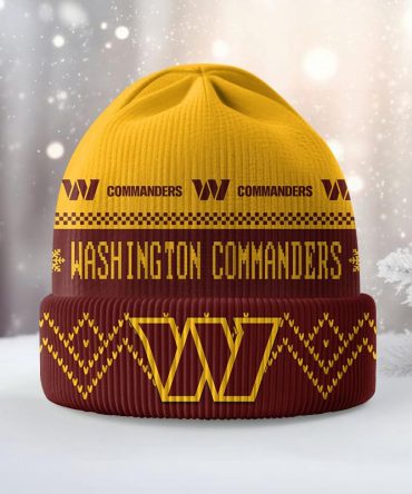 Washington Commanders Dmbc0267 Knitted Hat