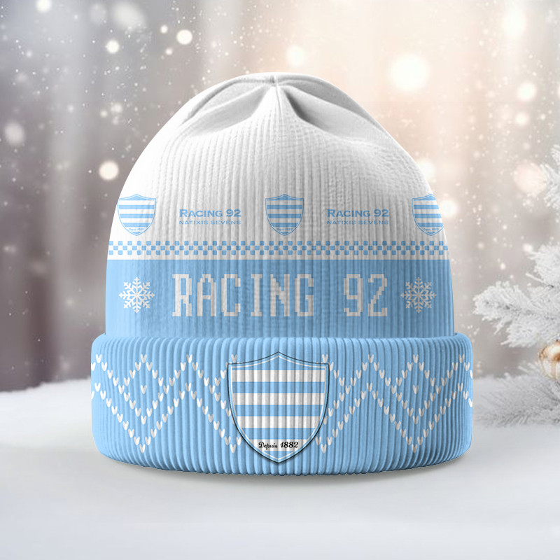 Racing 92 Dmbc0326 Knitted Hat