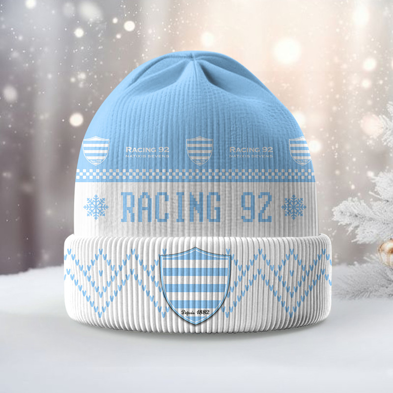 Racing 92 Dmbc0326 Knitted Hat