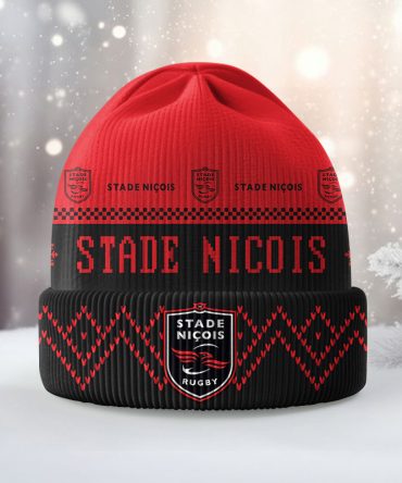 Stade Nicois Dmbc0345 Knitted Hat