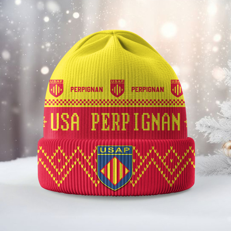 Usa Perpignan Dmbc0332 Knitted Hat