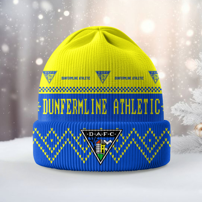 Dunfermline Athletic Dmbc0312 Knitted Hat