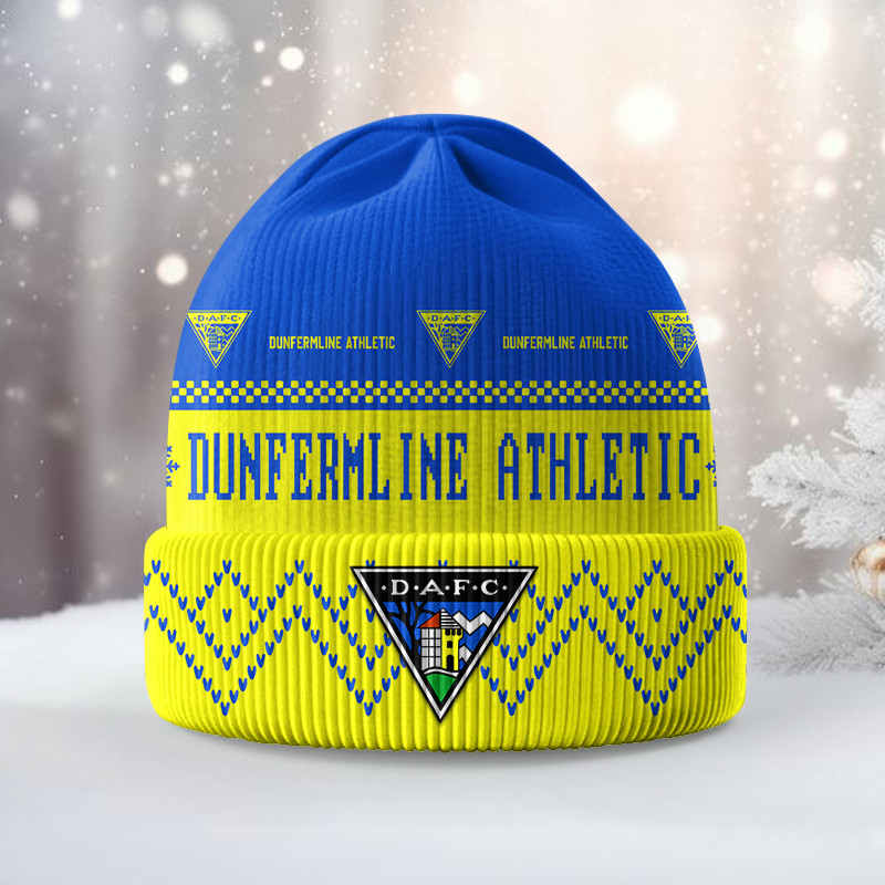 Dunfermline Athletic Dmbc0312 Knitted Hat
