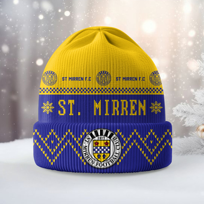 St. Mirren Dmbc0308 Knitted Hat