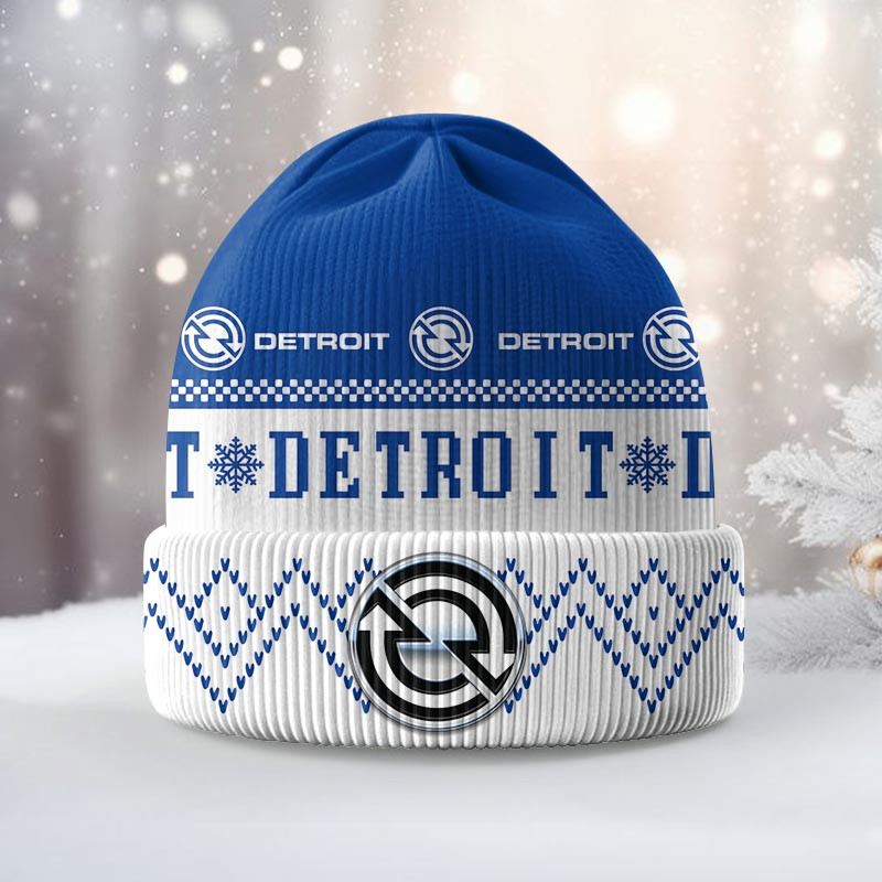 Detroit Diesel Dmbc0218 Knitted Hat Multicolor