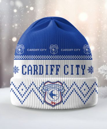 Cardiff City Dmda0372 Knitted Hat