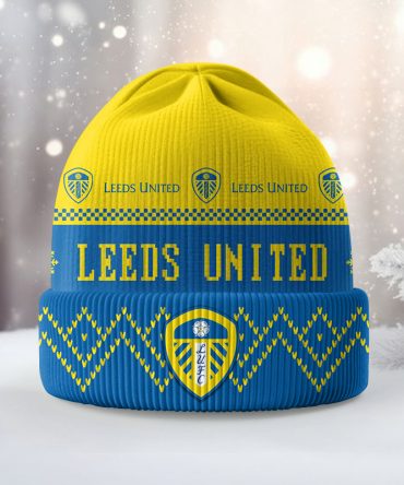 Leeds United Dmda0376 Knitted Hat