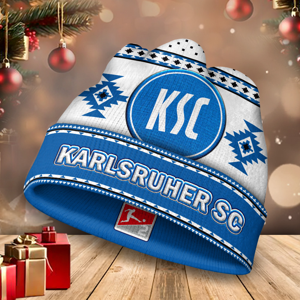 Karlsruher Sc Nnbc0097 Knitted Hat