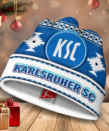 Karlsruher Sc Nnbc0097 Knitted Hat