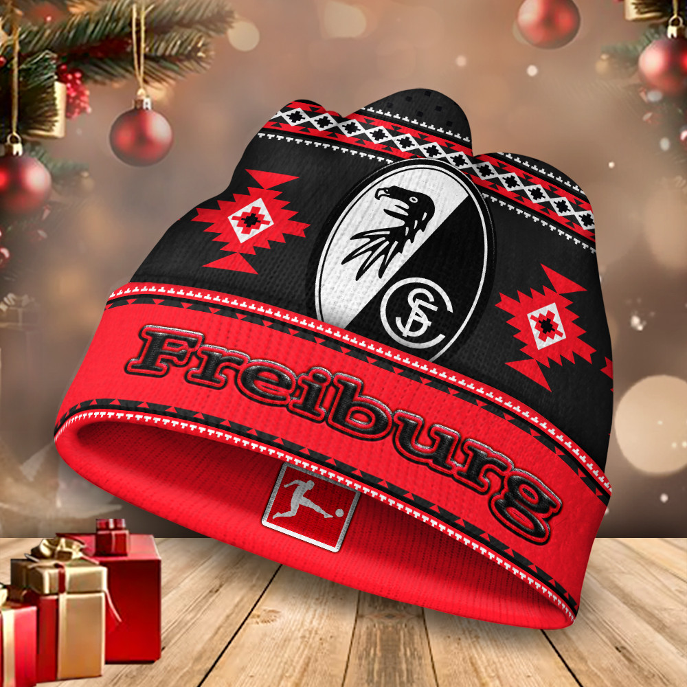 Sc Freiburg Nnbc0078 Knitted Hat