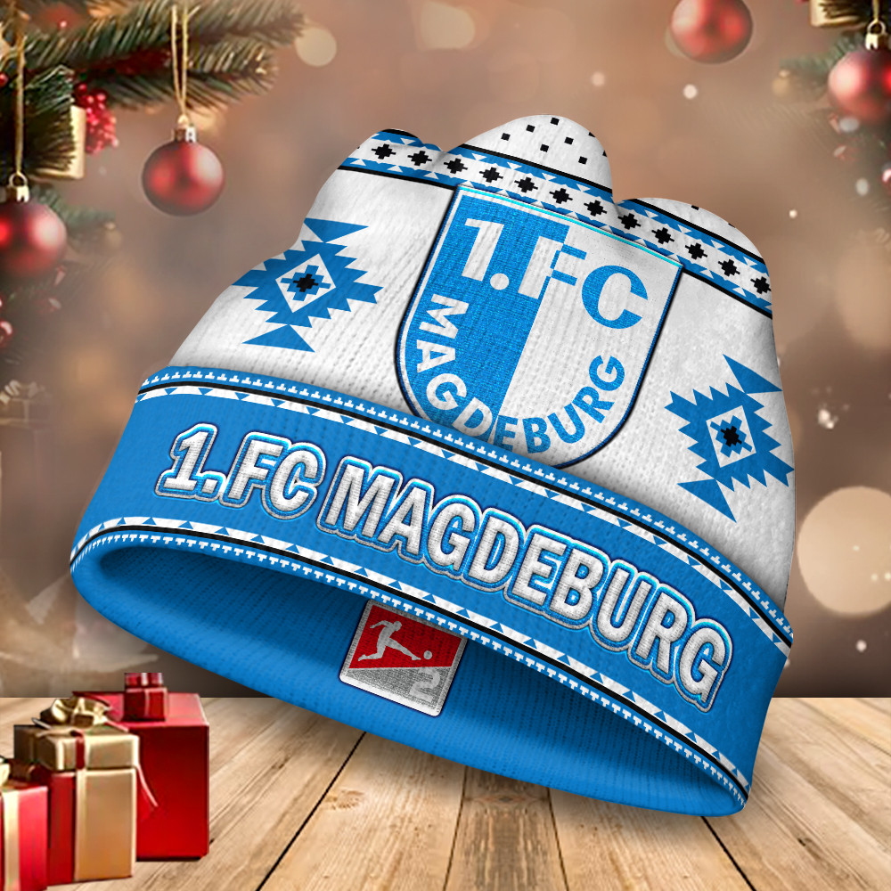 Fc Magdeburg Nnbc0089 Knitted Hat