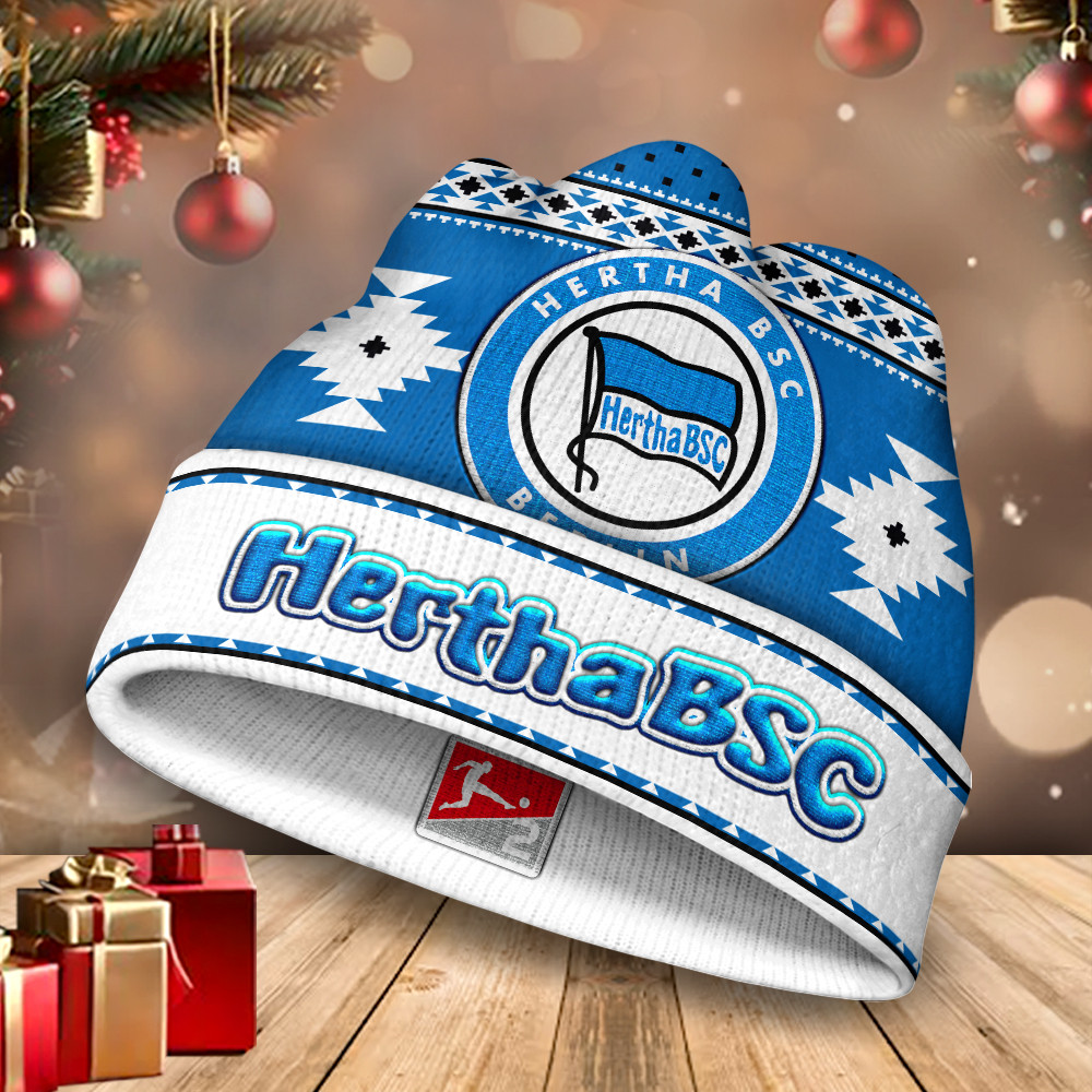 Hertha Bsc Nnbc0095 Knitted Hat