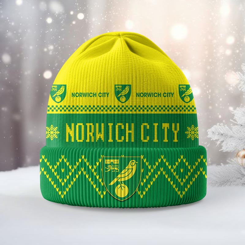 Norwich City Dmbc0380 Knitted Hat