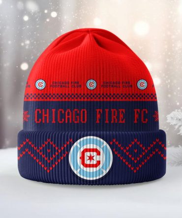 Chicago Fire Fc Knitted Hat Dmbc0636