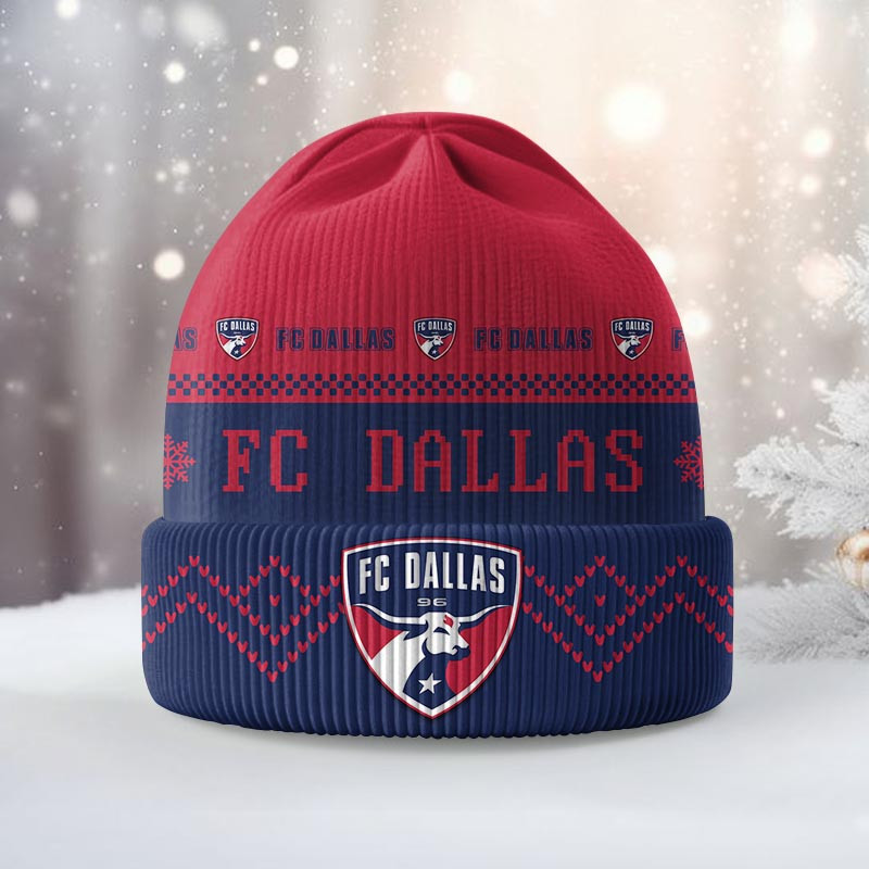 Fc Dallas Knitted Hat Dmbc0650