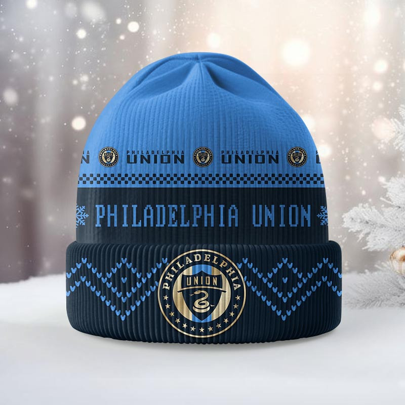 Philadelphia Union Knitted Hat Dmbc0646