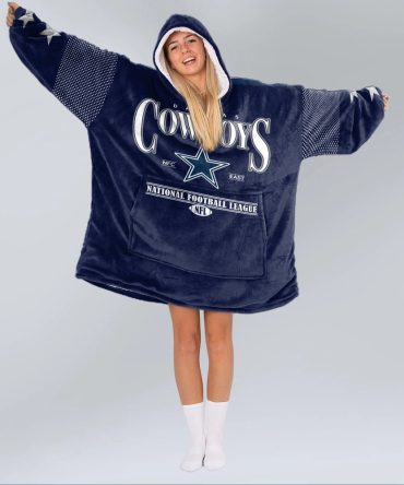 Dallas Football Unisex Blanket Hoodie