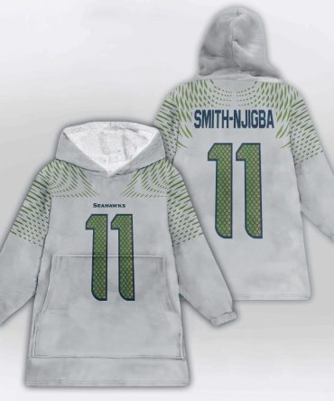 S.N 11 Seattle Football Unisex Blanket Hoodie