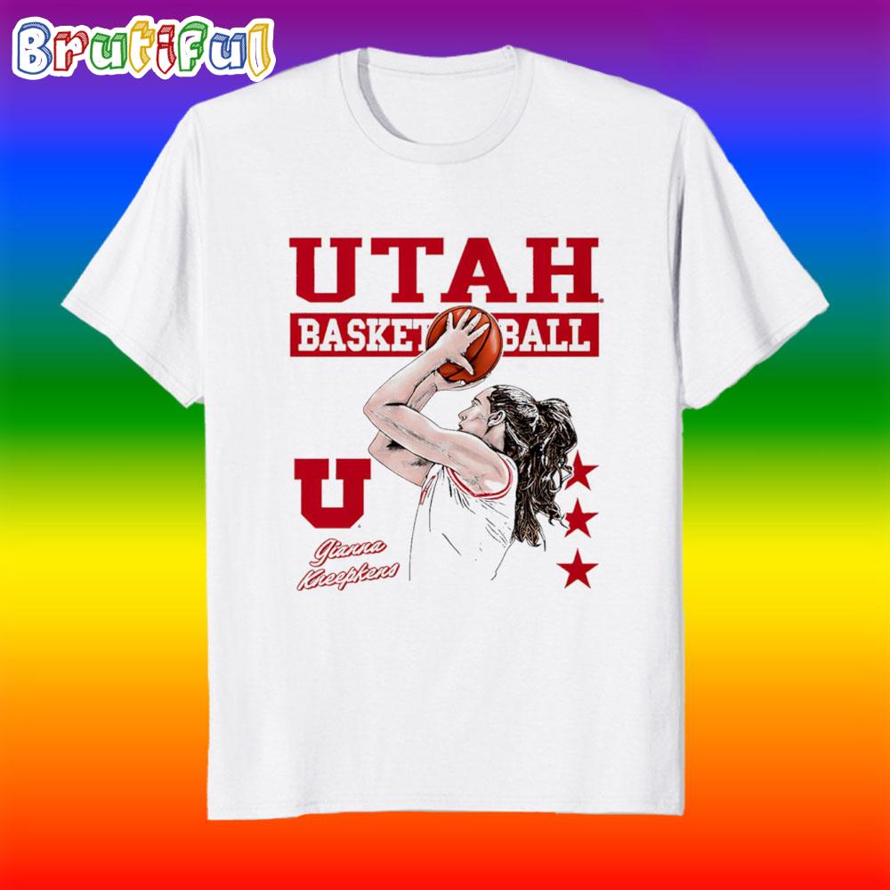 Gianna Kneepkens Utah Utes Illustrated T Shirt