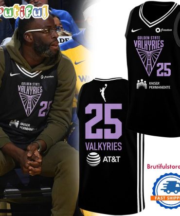 Golden State Valkyries 2025 Fan Black Basketball Jersey