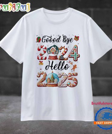 Goodbye 2024 Hello 2025 Happy New Year T Shirt