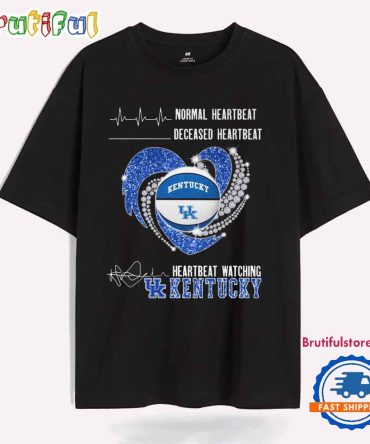 Heartbeat Watching Kentucky Men'S Basketball 2025 Unisex T Shirt