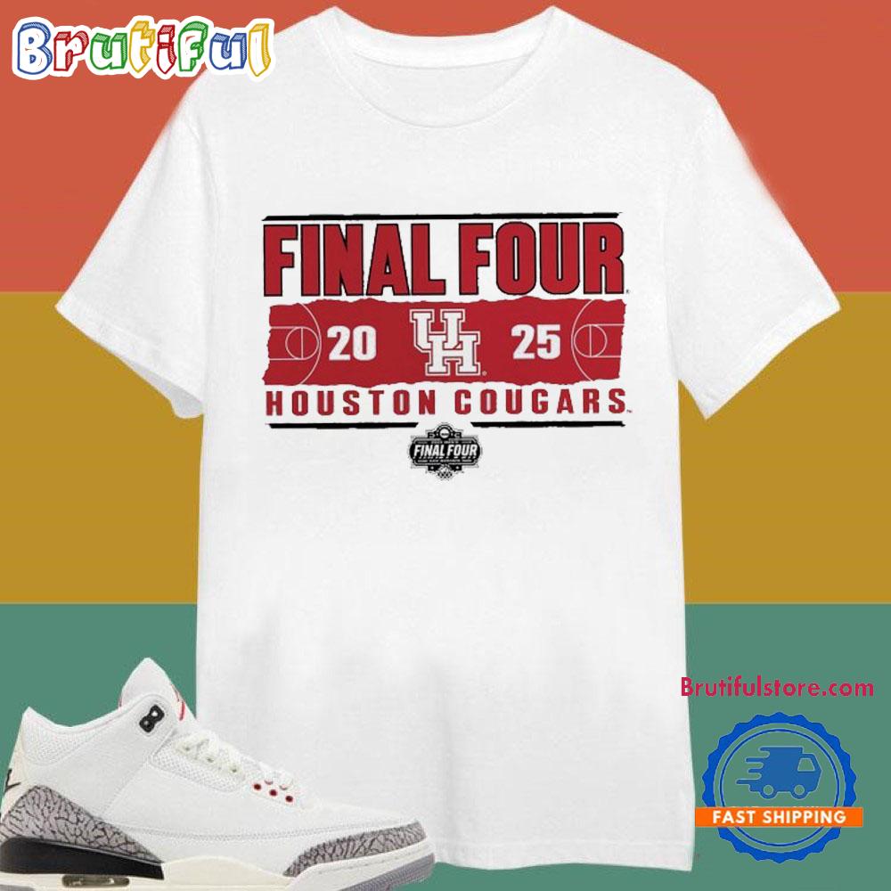 Houston Cougars 2025 Ncaa Men’S Basketball Tournament March Madness Final Four Rebound T Shirt