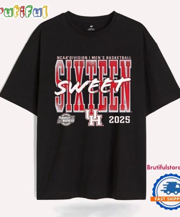 Houston Cougars 2025 Ncaa Tournament March Madness Sweet 16 T Shirt