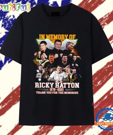In Memory Of Ricky Hatton 1978-2025 Vintage T Shirt