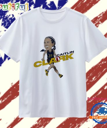 Indiana Fever Caitlin Clark 22 Caricature T Shirt