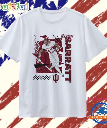 Indiana Hoosiers Football Elijah Sarratt 90S Style T Shirt
