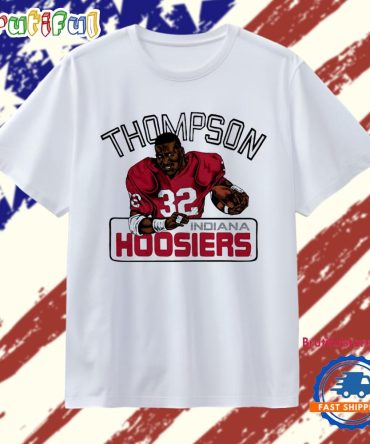 Indiana Hoosiers Legend Anthony Thompson Caricature T Shirt
