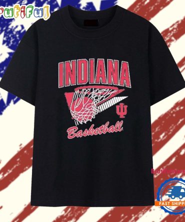 Indiana Hoosiers Throwback Basketball T Shirt