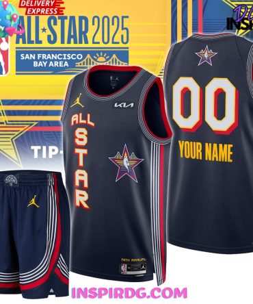 2025 Nba All-Star Game Uniforms Navy Blue Jersey