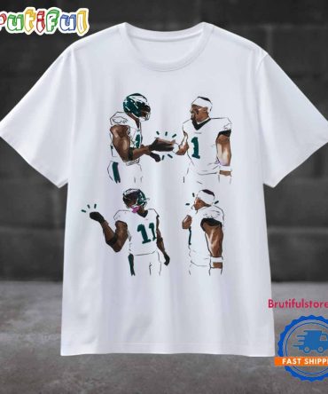 Jalen Hurts And Aj Brown Hit The Fresh Prince Celly Unisex T Shirt