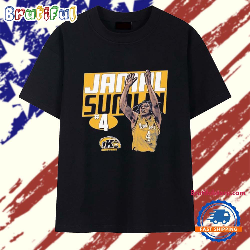 Jamal Sumlin 4 Illustrated Kent State Golden Flashes T Shirt