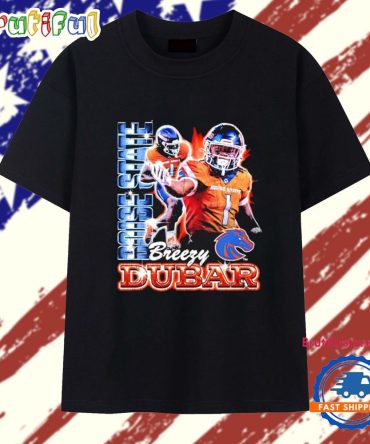 Jambres Dubar Boise State Broncos Vintage T Shirt