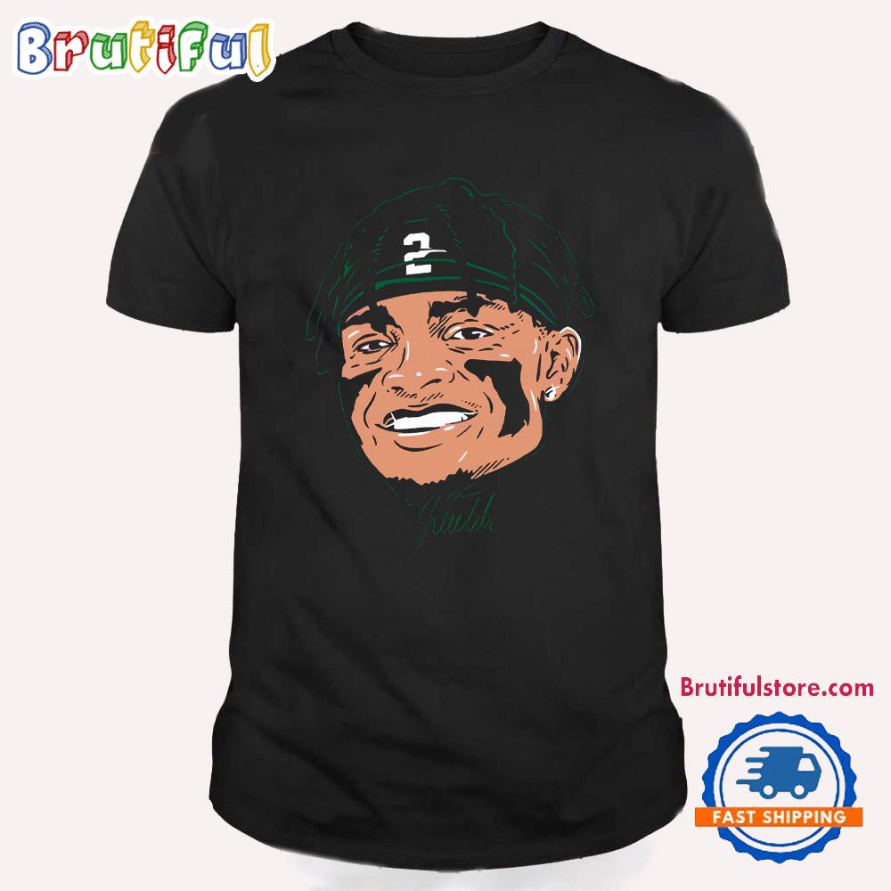 Justin Fields Swag Head Signature T Shirt