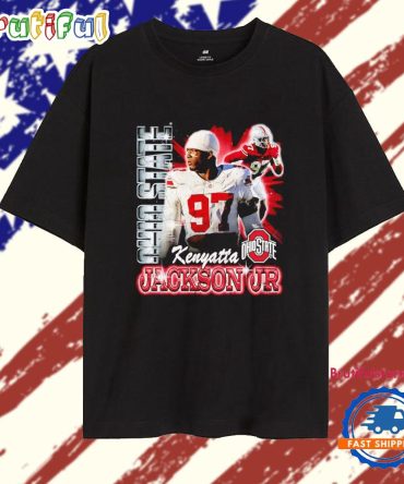 Kenyatta Jackson Jr Ohio State Buckeyes Player Collage T Shirt