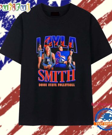 Layla Smith Fall 2025-26 Boise State Broncos Graphic T Shirt