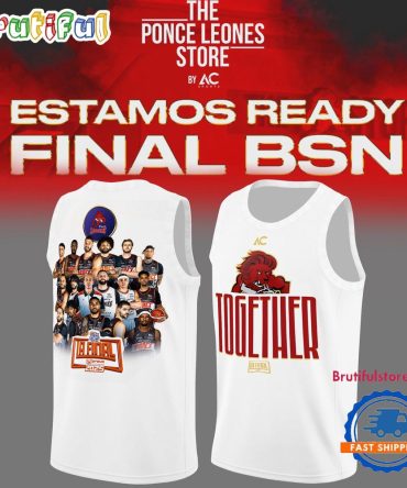 Leones De Ponce Finals Bsn 2025 Team Graphic White Basketball Jersey