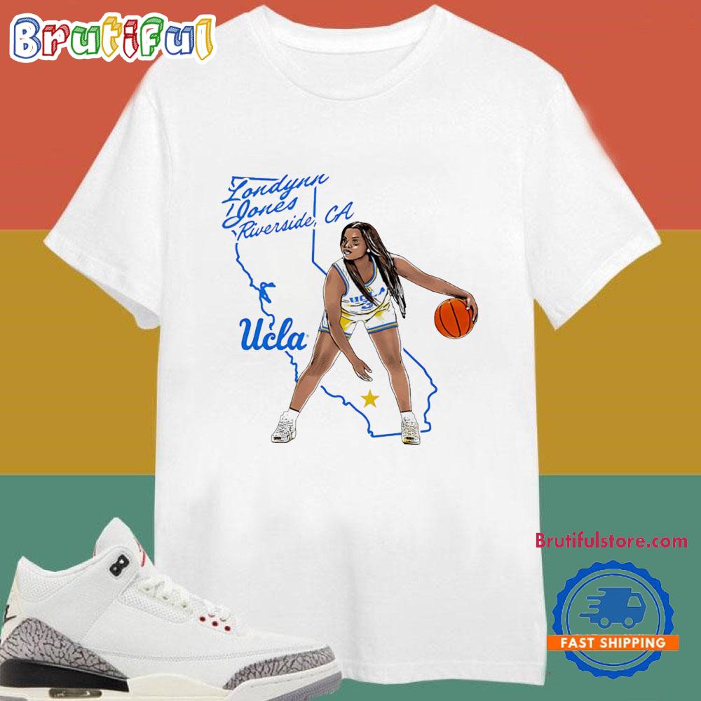 Londynn Jones Hometown Ucla Bruins State T-Shirts